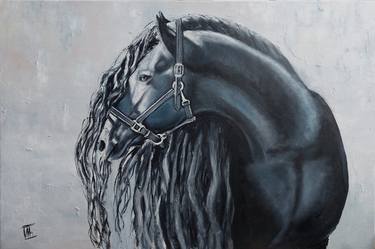 Original Impressionism Horse Paintings by Ira Whittaker