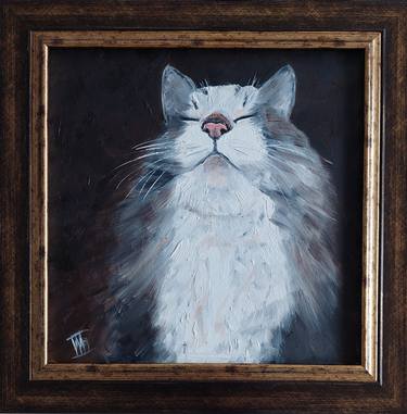 Original Cats Paintings by Ira Whittaker