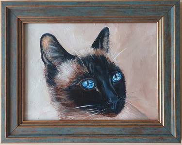 Original Impressionism Cats Paintings by Ira Whittaker