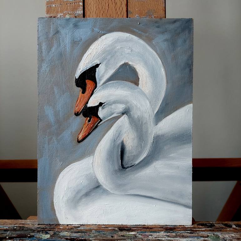 Original Impressionism Animal Painting by Ira Whittaker