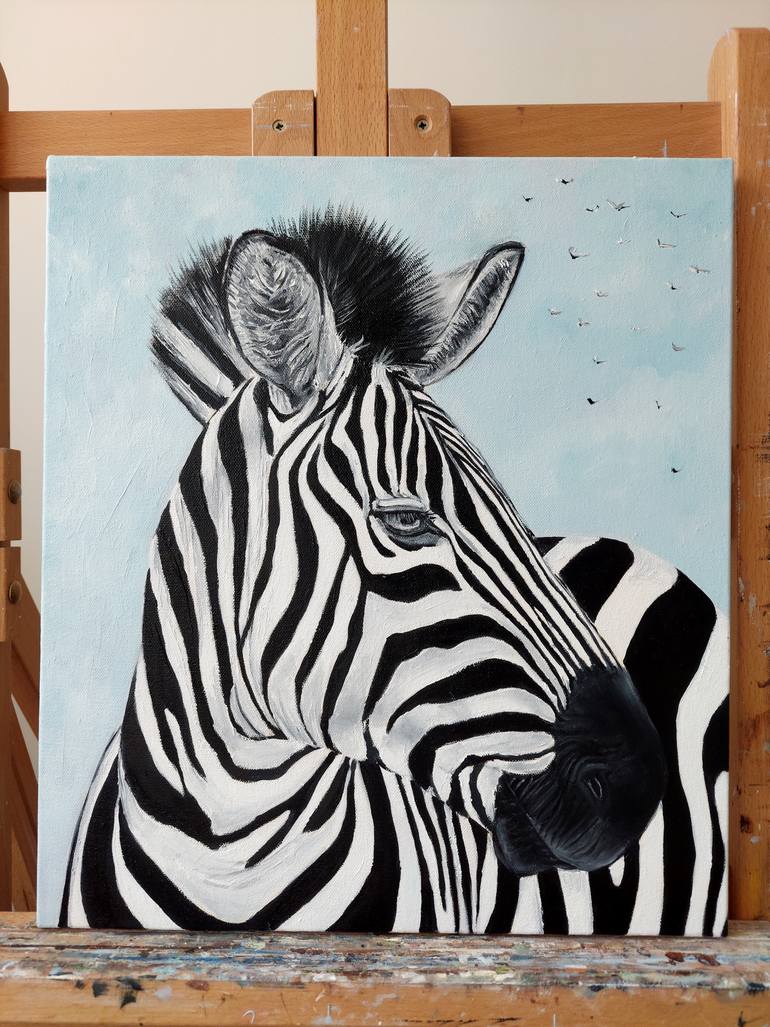 Original Realism Animal Painting by Ira Whittaker