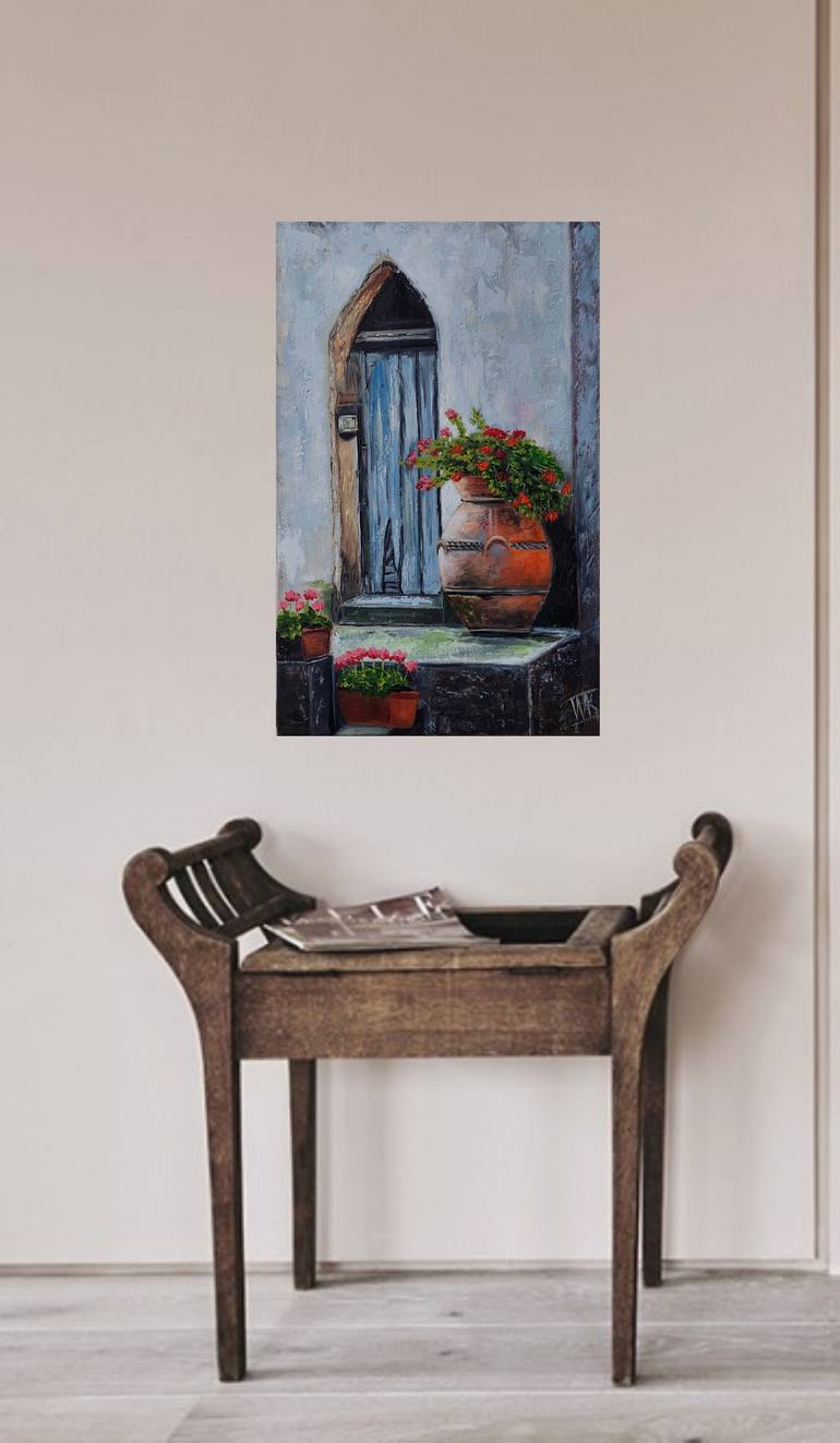 Original Classicism Floral Painting by Ira Whittaker