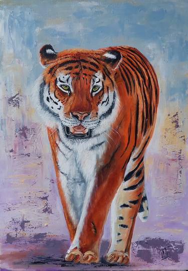Original Figurative Animal Painting by Ira Whittaker