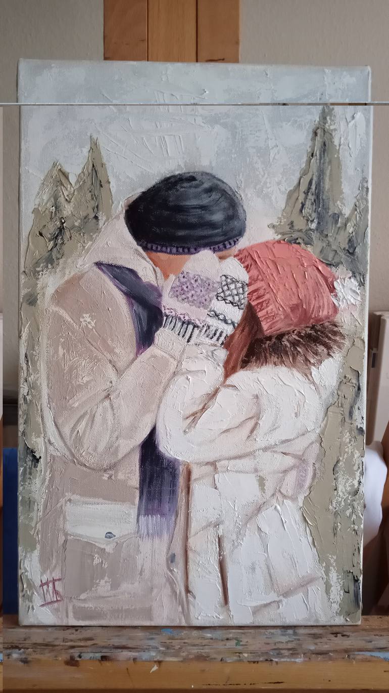 Original Contemporary Love Painting by Ira Whittaker