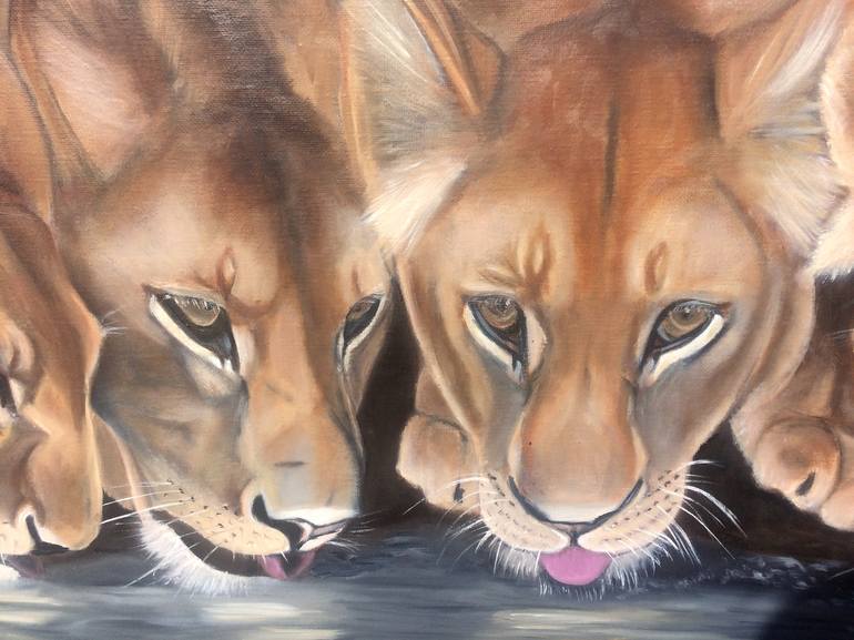 Original Photorealism Animal Painting by Ira Whittaker