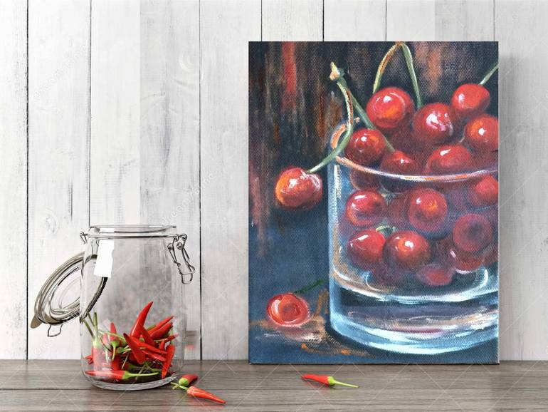 Original Photorealism Still Life Painting by Ira Whittaker