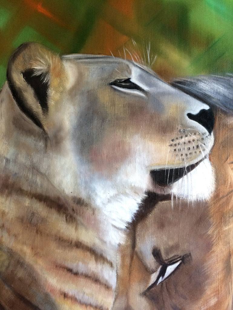 Original Realism Animal Painting by Ira Whittaker