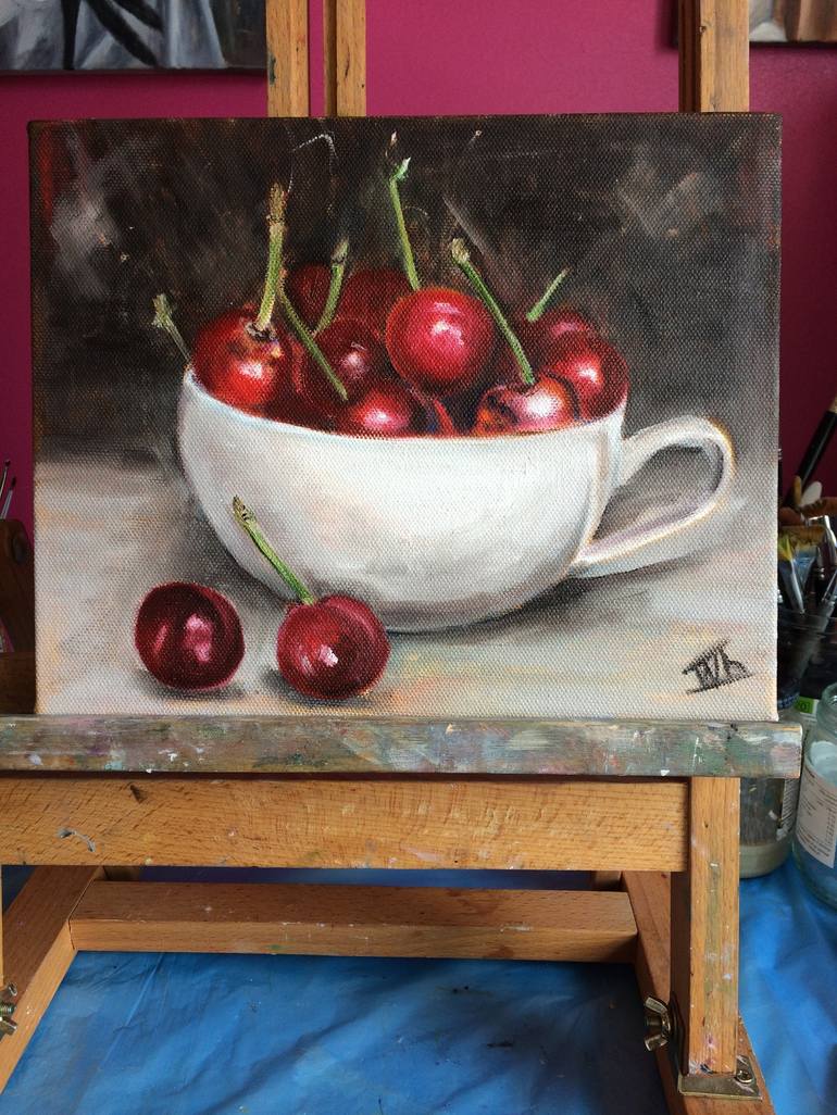 Original Impressionism Still Life Painting by Ira Whittaker