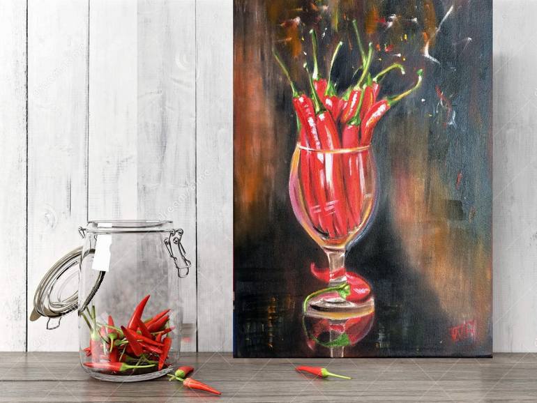 Original Impressionism Still Life Painting by Ira Whittaker