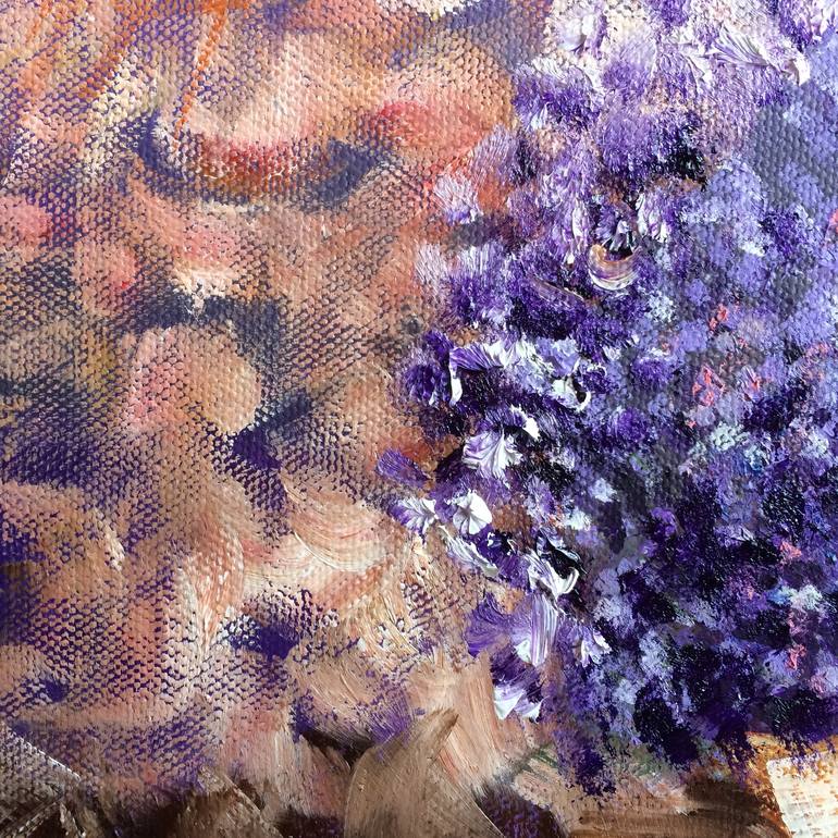 Original Impressionism Floral Painting by Ira Whittaker