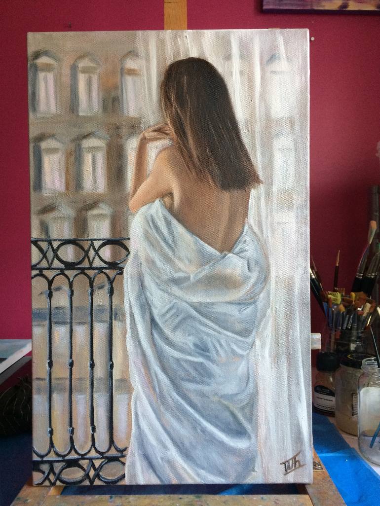 Original Figurative Women Painting by Ira Whittaker