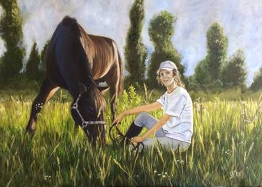 Original Horse Paintings by Ira Whittaker