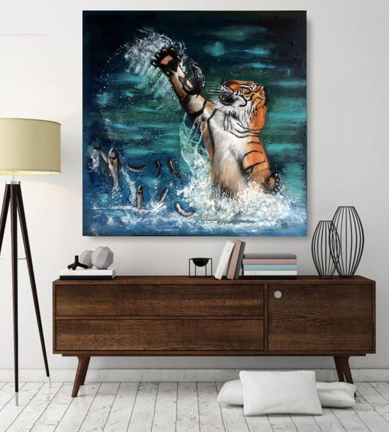 Original Animal Painting by Ira Whittaker