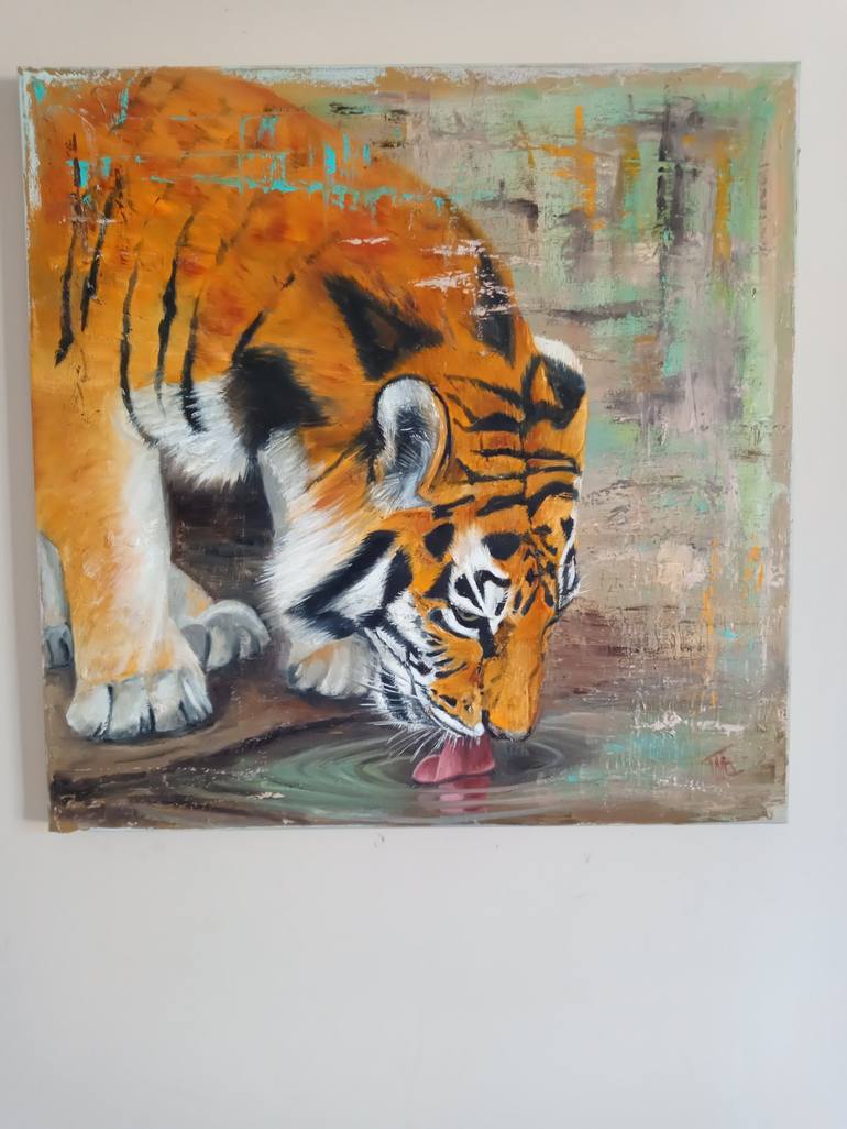 Original Animal Painting by Ira Whittaker