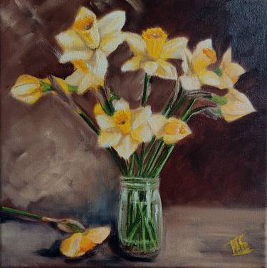 Original Impressionism Floral Paintings by Ira Whittaker