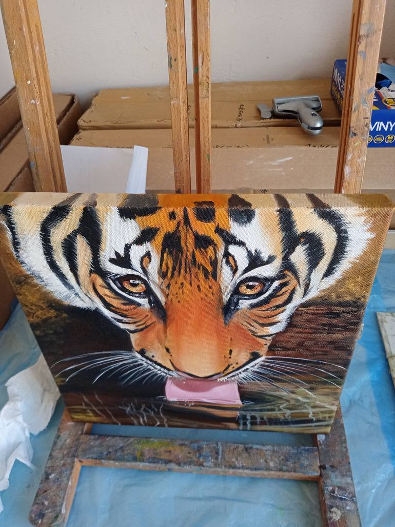 Original Animal Painting by Ira Whittaker