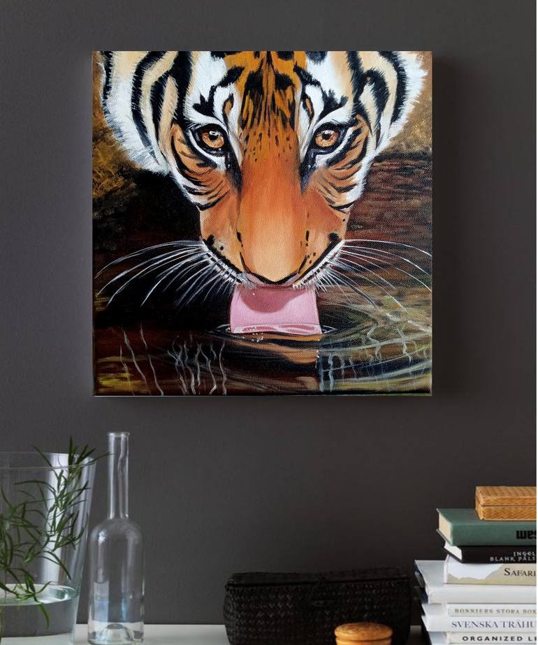 Original Animal Painting by Ira Whittaker