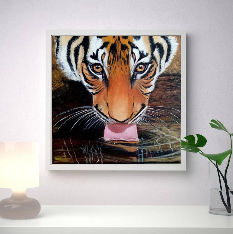 Original Animal Painting by Ira Whittaker