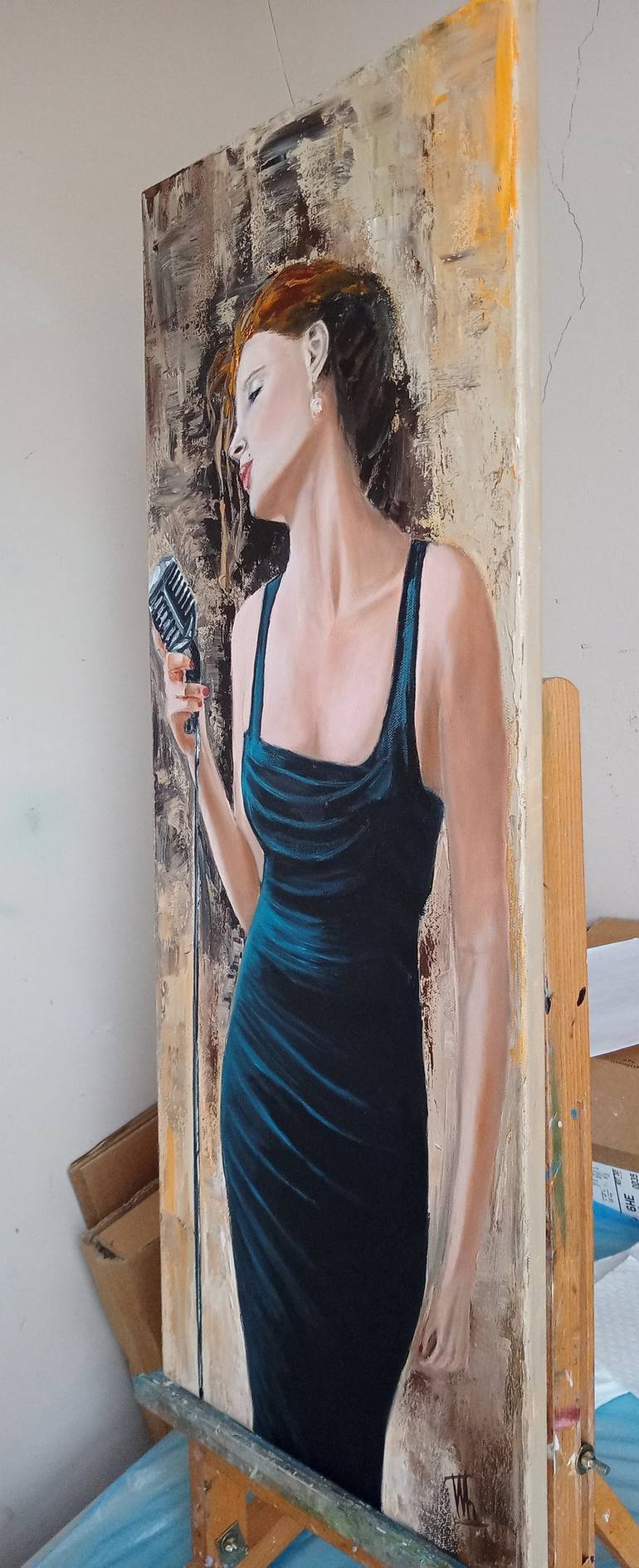 Original Figurative Women Painting by Ira Whittaker