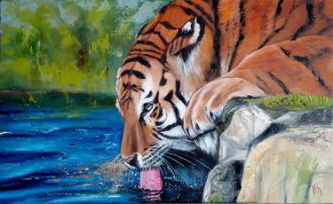 Original Animal Paintings by Ira Whittaker