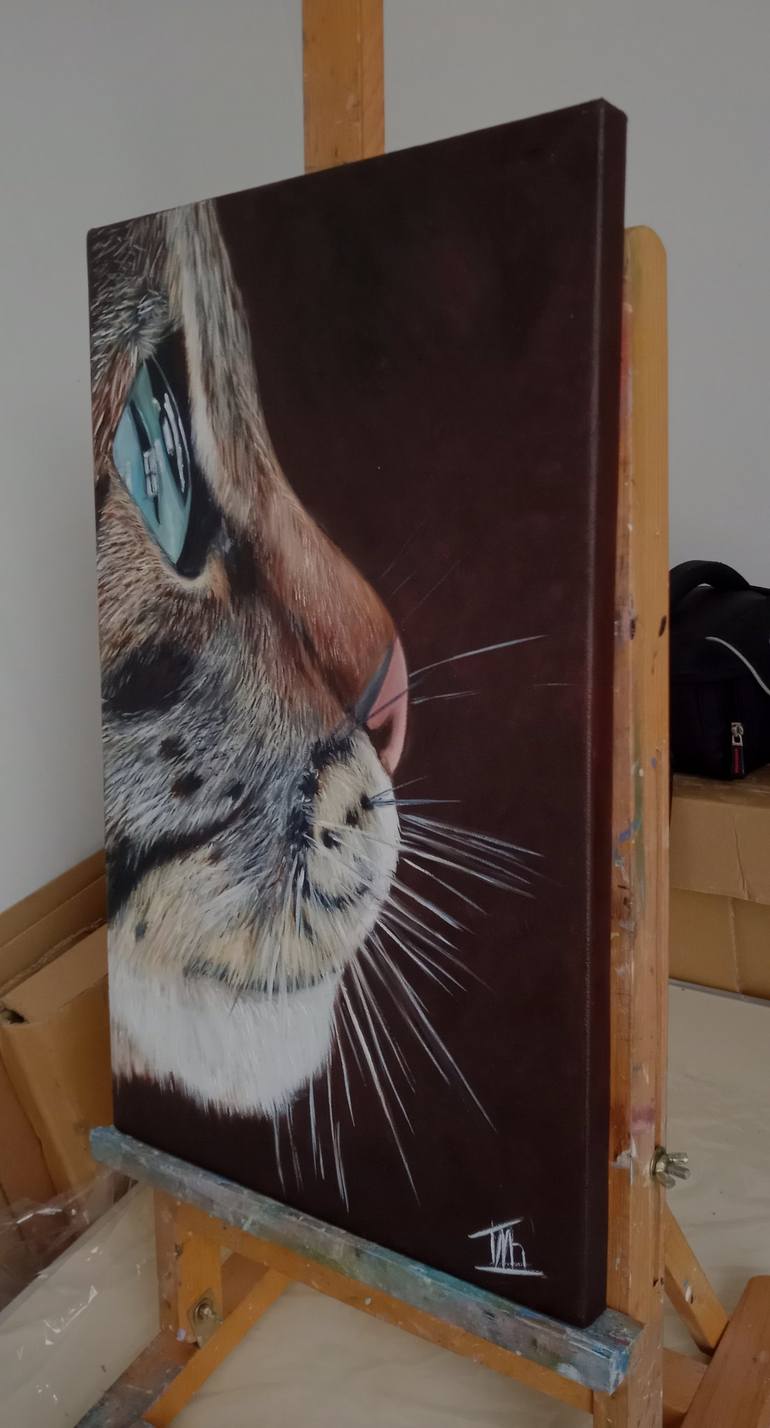 Original Realism Animal Painting by Ira Whittaker