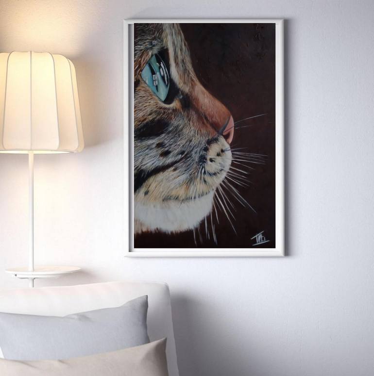 Original Realism Animal Painting by Ira Whittaker