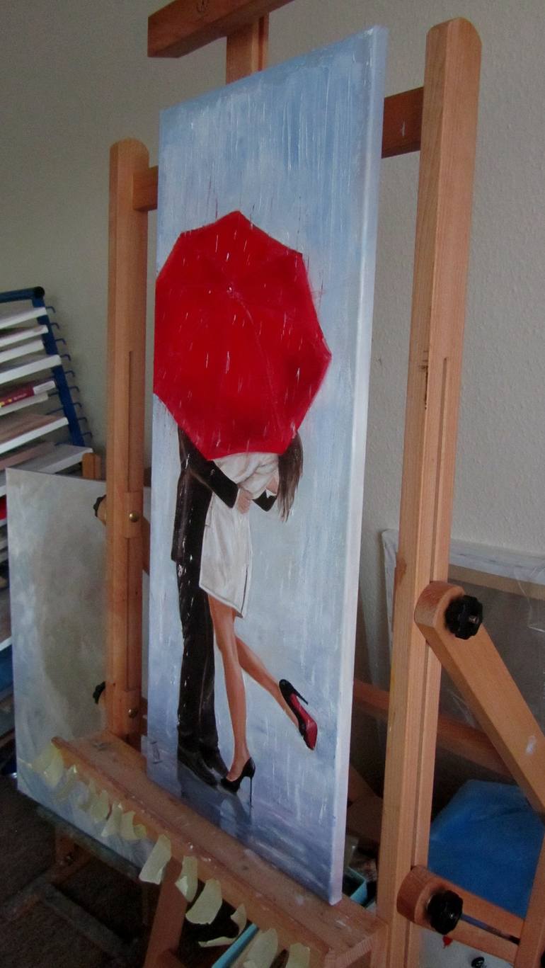 Original Conceptual Love Painting by Ira Whittaker