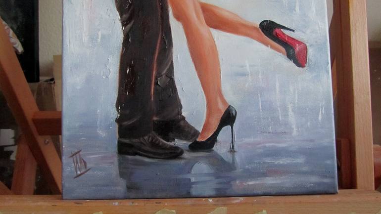 Original Conceptual Love Painting by Ira Whittaker