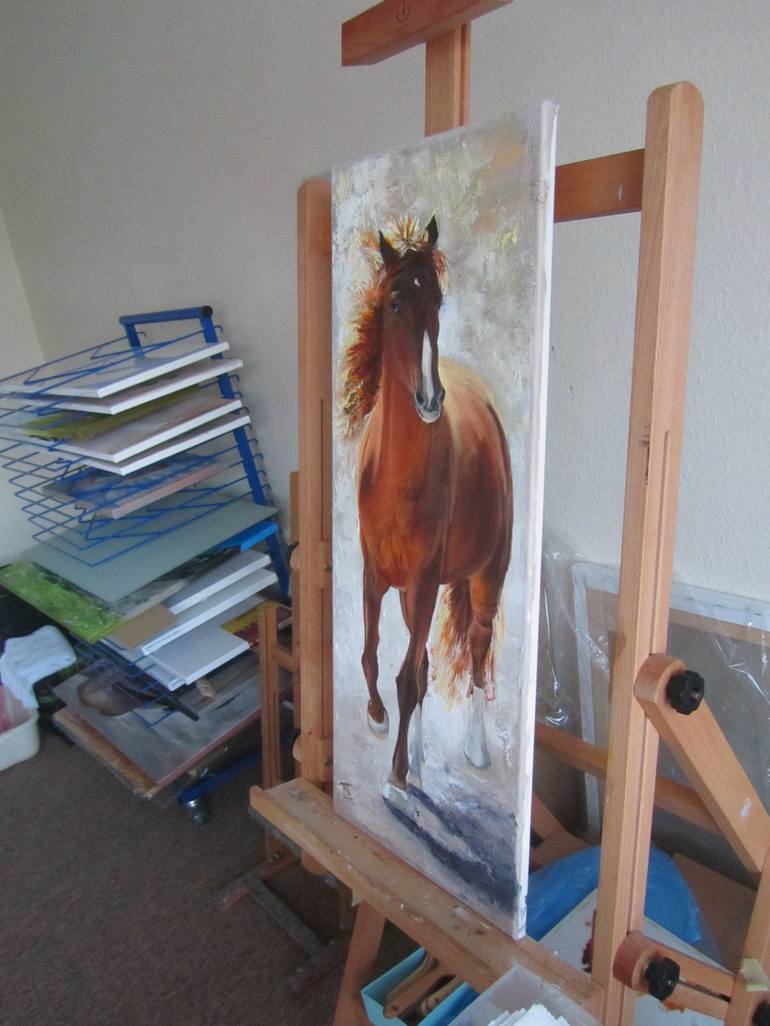 Original Horse Painting by Ira Whittaker