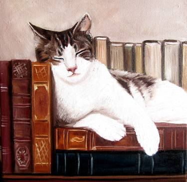 Original Cats Paintings by Ira Whittaker