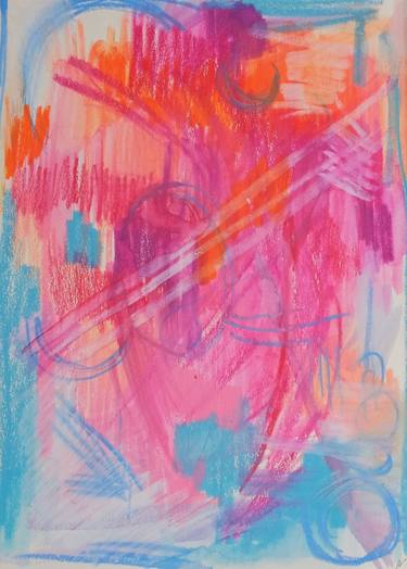 Original Abstract Painting by ASAKO ABE