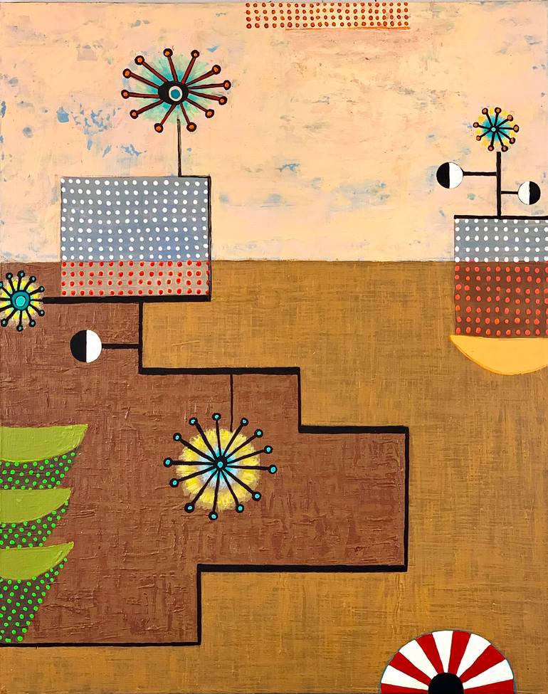 Discourse Painting by Rachel H Paxton | Saatchi Art Belgium