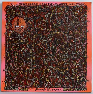 Original Modernism Abstract Painting by Danylo Simagutin
