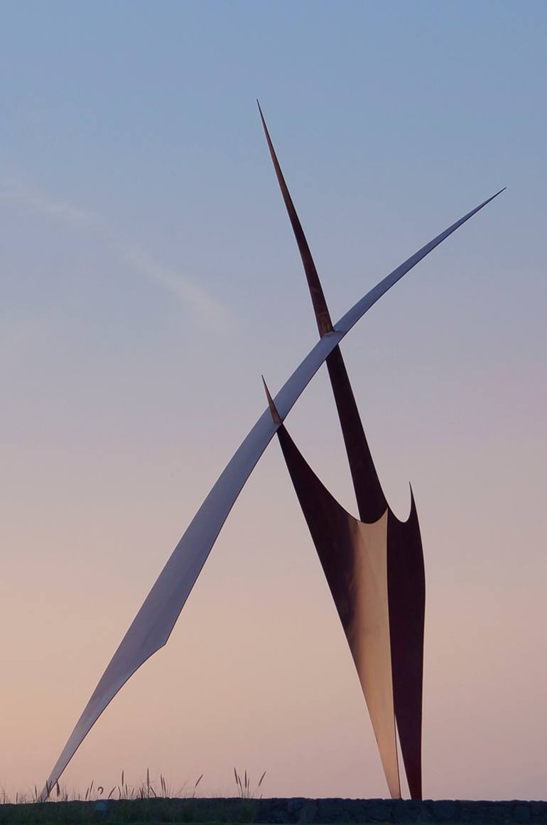 Original Abstract Sculpture by Teo San José