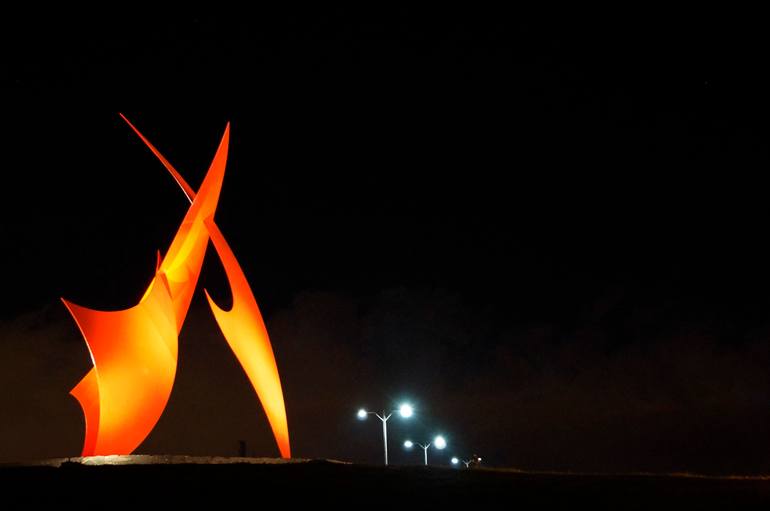 Original Abstract Sculpture by Teo San José