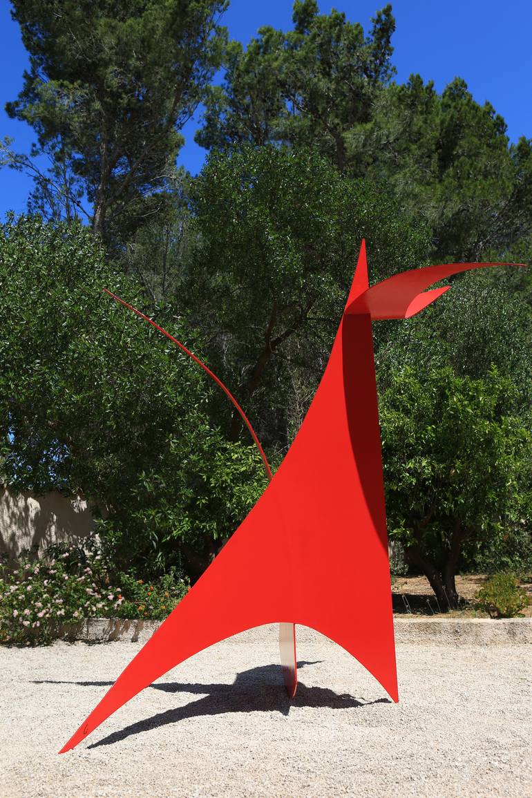 Original Abstract Sculpture by Teo San José