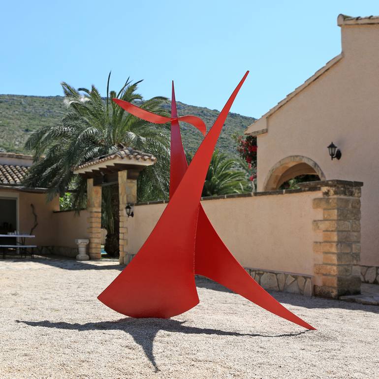 Original Abstract Sculpture by Teo San José