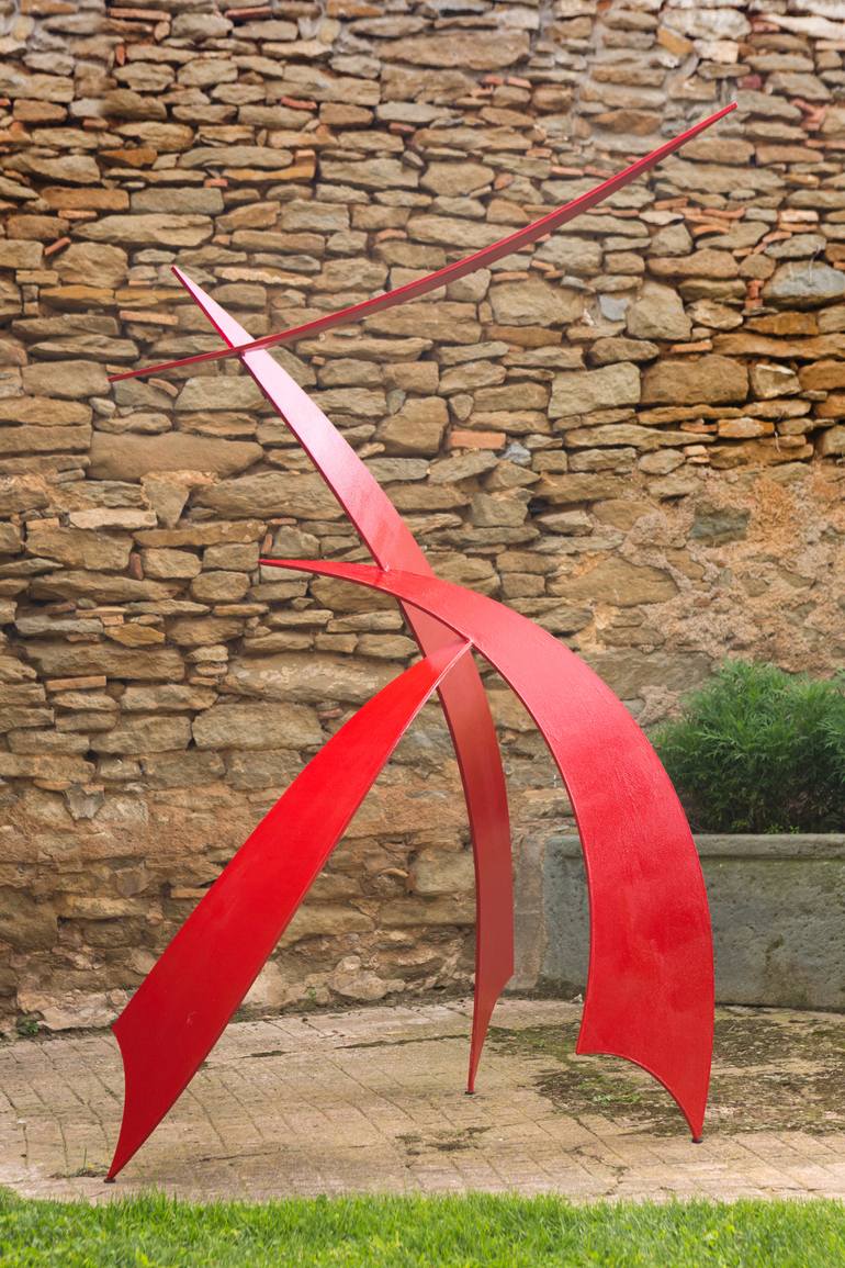 Original Abstract Sculpture by Teo San José