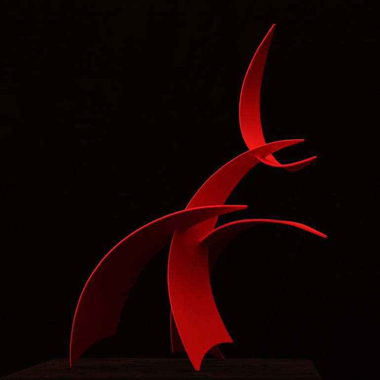 Original Abstract Sculpture by Teodoro San José