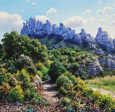 Original Realism Nature Paintings by Josep M Sola