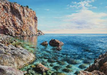 Original Landscape Painting by Josep M Sola