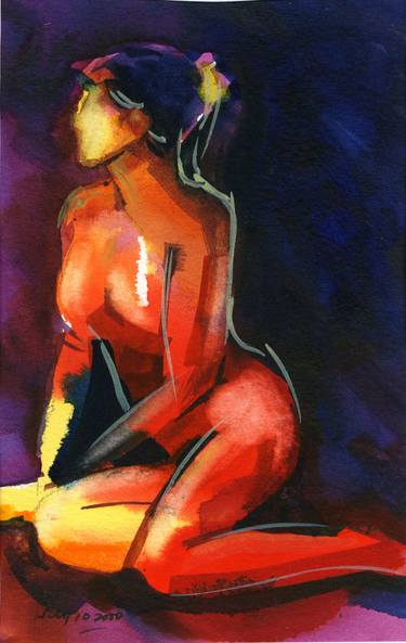 Print of Nude Paintings by ed deguz