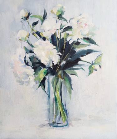 Print of Fine Art Floral Paintings by Nadya Syabro