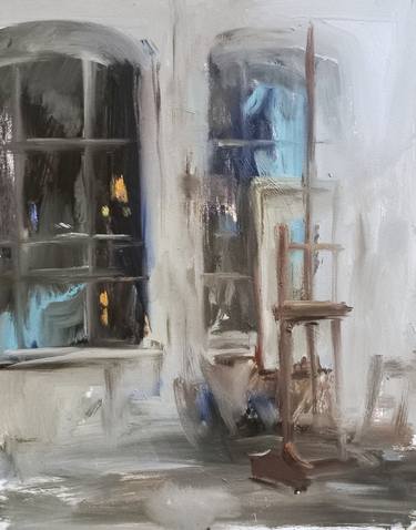 Print of Fine Art Interiors Paintings by Nadya Syabro