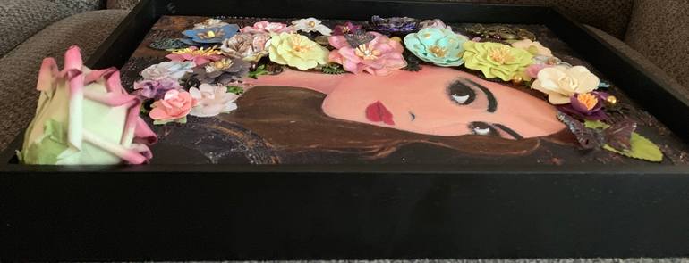 Original Figurative Women Painting by Carmina Keifer