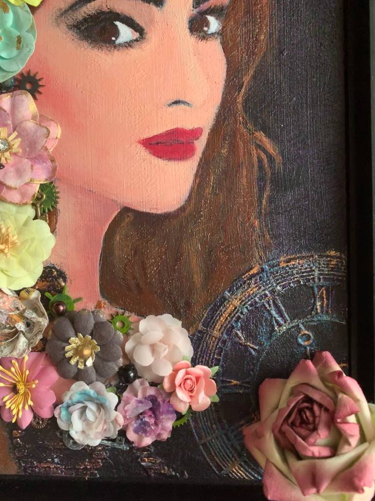 Original Figurative Women Painting by Carmina Keifer