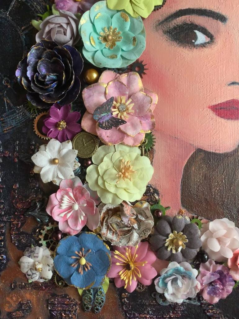 Original Figurative Women Painting by Carmina Keifer