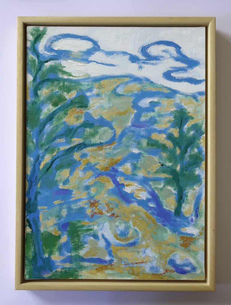Original Expressionism Landscape Painting by Colin Gale