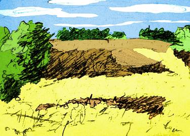 Print of Expressionism Landscape Digital by Colin Gale