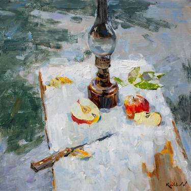 Print of Impressionism Still Life Paintings by Volodymyr Kovalov